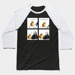 Was I A Good Meme? No. Bonk. Cheems Doge Baseball T-Shirt